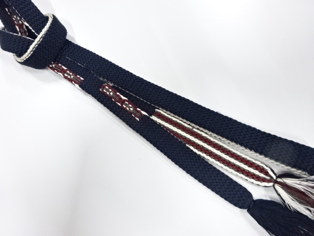 正絹　手組帯締め